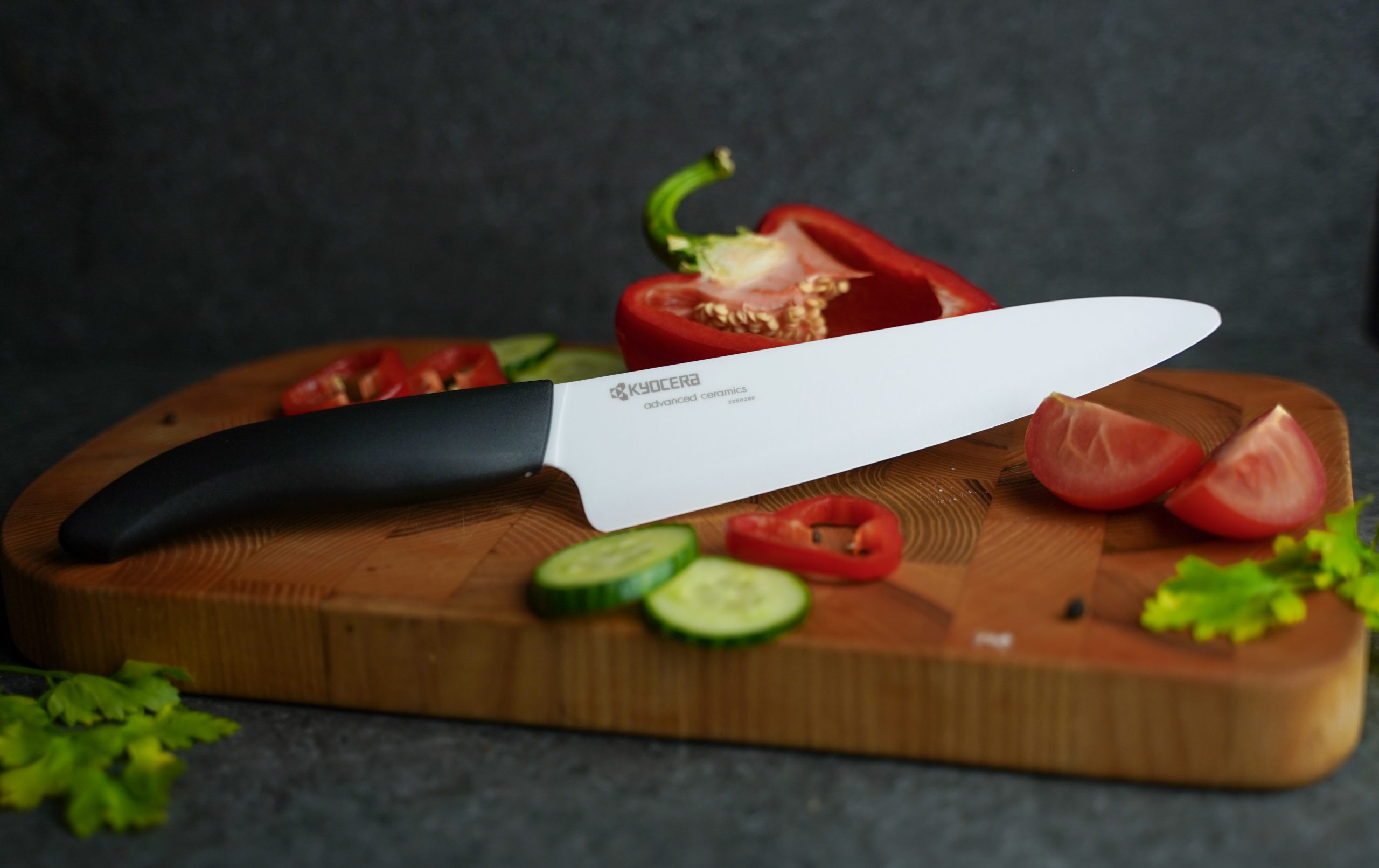 Gyuto peakoka nuga, 18 cm, valge - Image 3